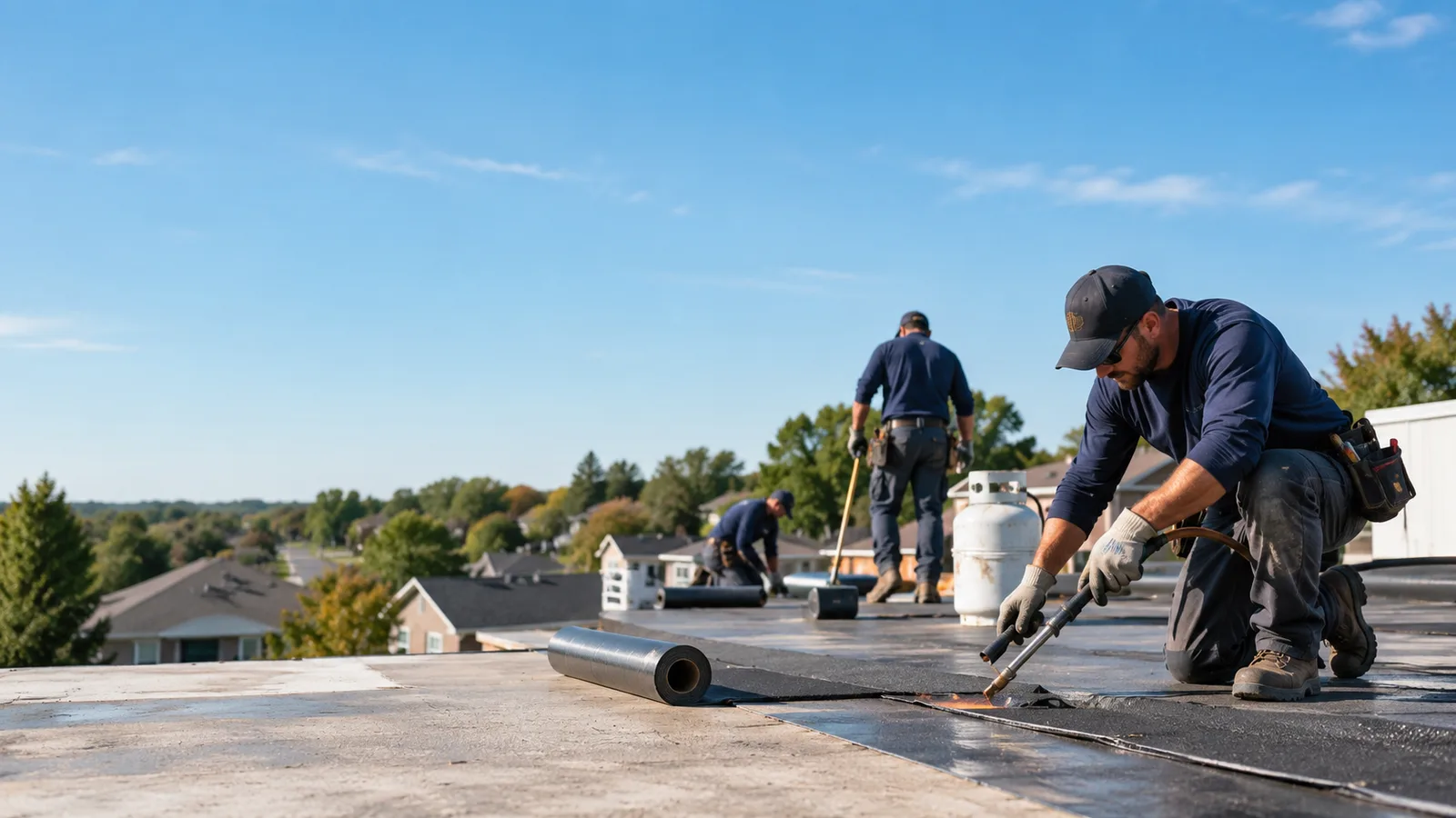Flat Roof Leak Repair providers in Amesville, OH